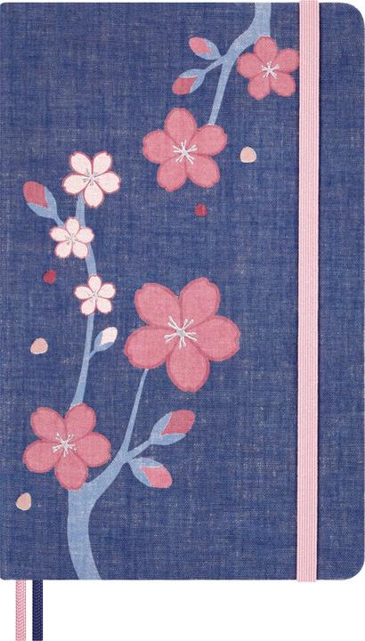 Immagine prodotto Moleskine NB Sakura 2025 LG lin + scatola (130 x 210 mm, Righe, Copertina rigida)