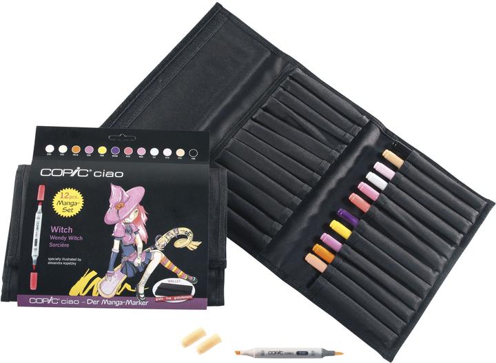 Copic Grafikmarker Ciao 12er Set im Wallet Witch (12x)