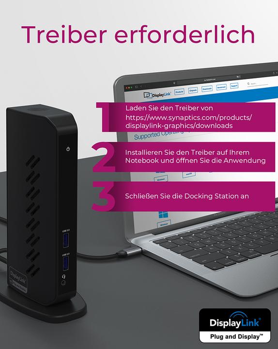 Produktbild Icy Box IB-DK2252AC (USB-C, 12 Ports)