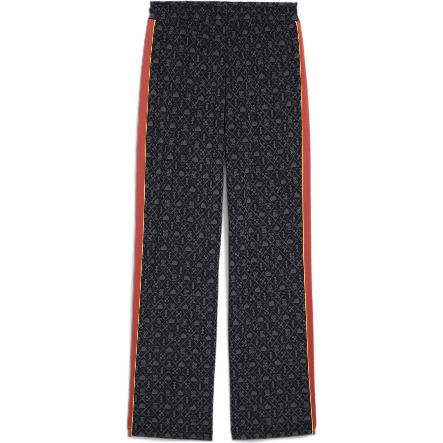 Thumbnail - Puma, Damen, Sporthose, ROAD TO UNITY AOP Straight Track Pants DK op (XL), Blau, XL