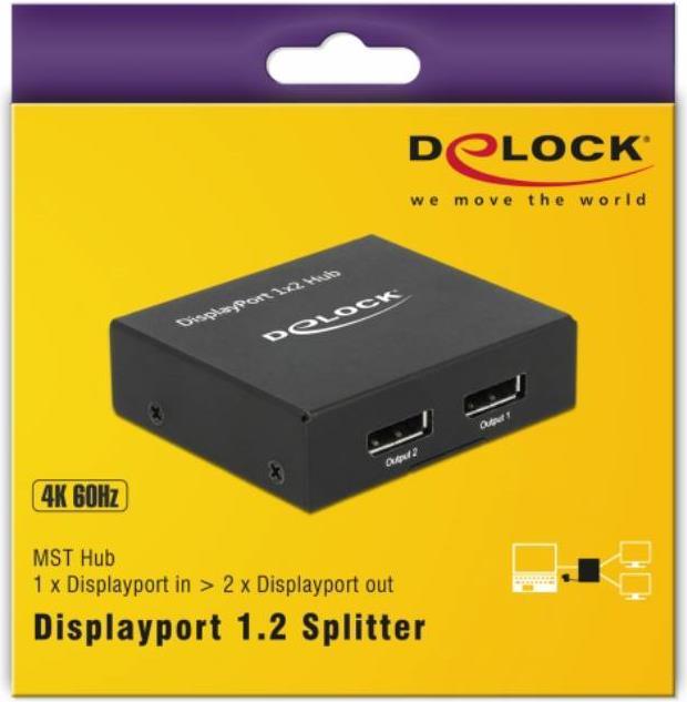 Produktbild Delock DP zu 2 x (DP, 10 cm)