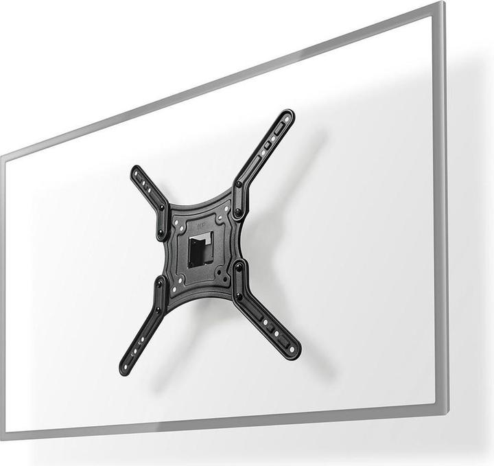 Image du produit Nedis Support mural pour TV avec horloge complète de 23 pouces (Mur, 30 kg, 23" - 55")