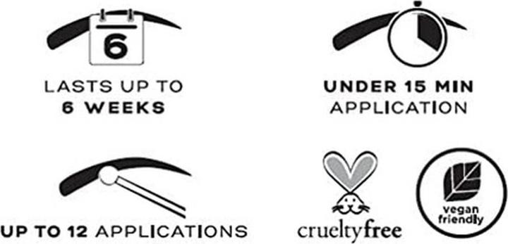 Produktbild Eylure Dybrow Dye Kit Mid Brown (Mid Brown)