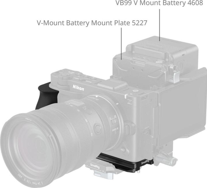 Produktbild SmallRig 5466 L-Shaped Mount Plate with Silicone Handle for Nikon ZR