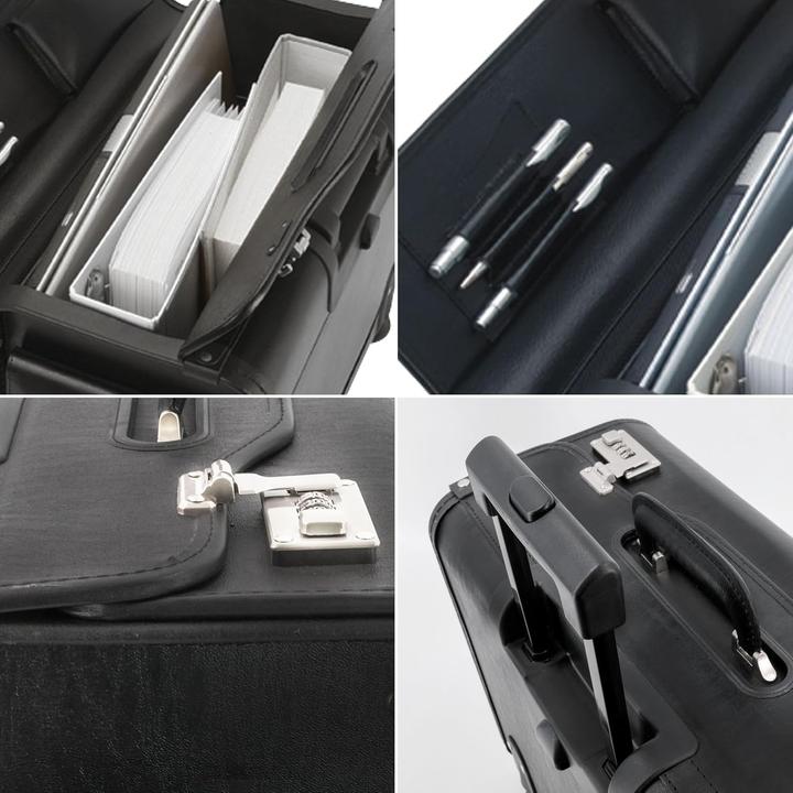 Produktbild Alassio Pilotenkoffer Silvana mit Rollen