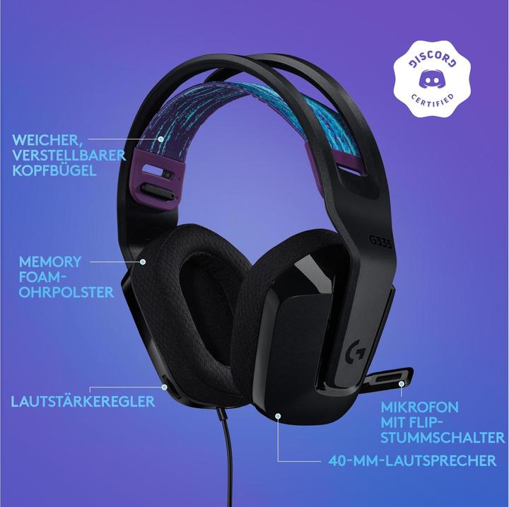 Actual product image Logitech G G335 (Cable)