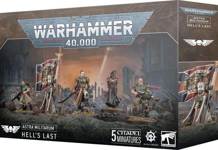 Games Workshop Warhammer 40k - Astra Militarum Les Rescapes de l'Enfer (Plastic)