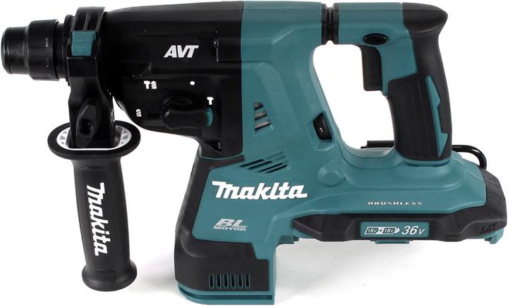 Image du produit Makita DHR 280 MJ 2 x 18 V 36 V Li-Ion Marteau perforateur sans fil 28 mm pour SDS-PLUS dans Makpac + 2 x (Fonctionnement sur batterie)