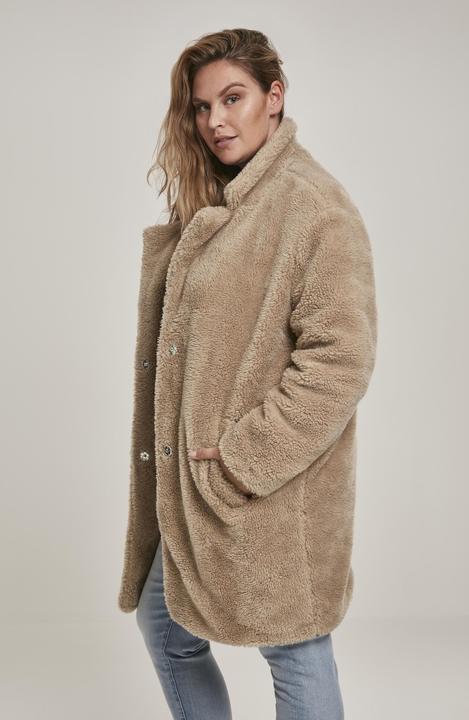 Actual product image Urban Classics Ladies Oversized Sherpa Coat (4XL)