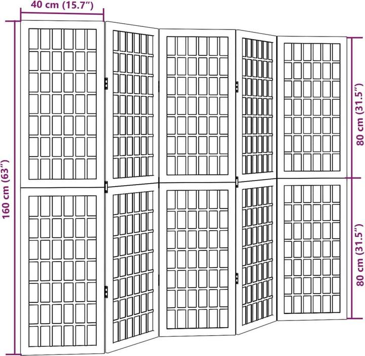 Immagine prodotto vidaXL Paravent