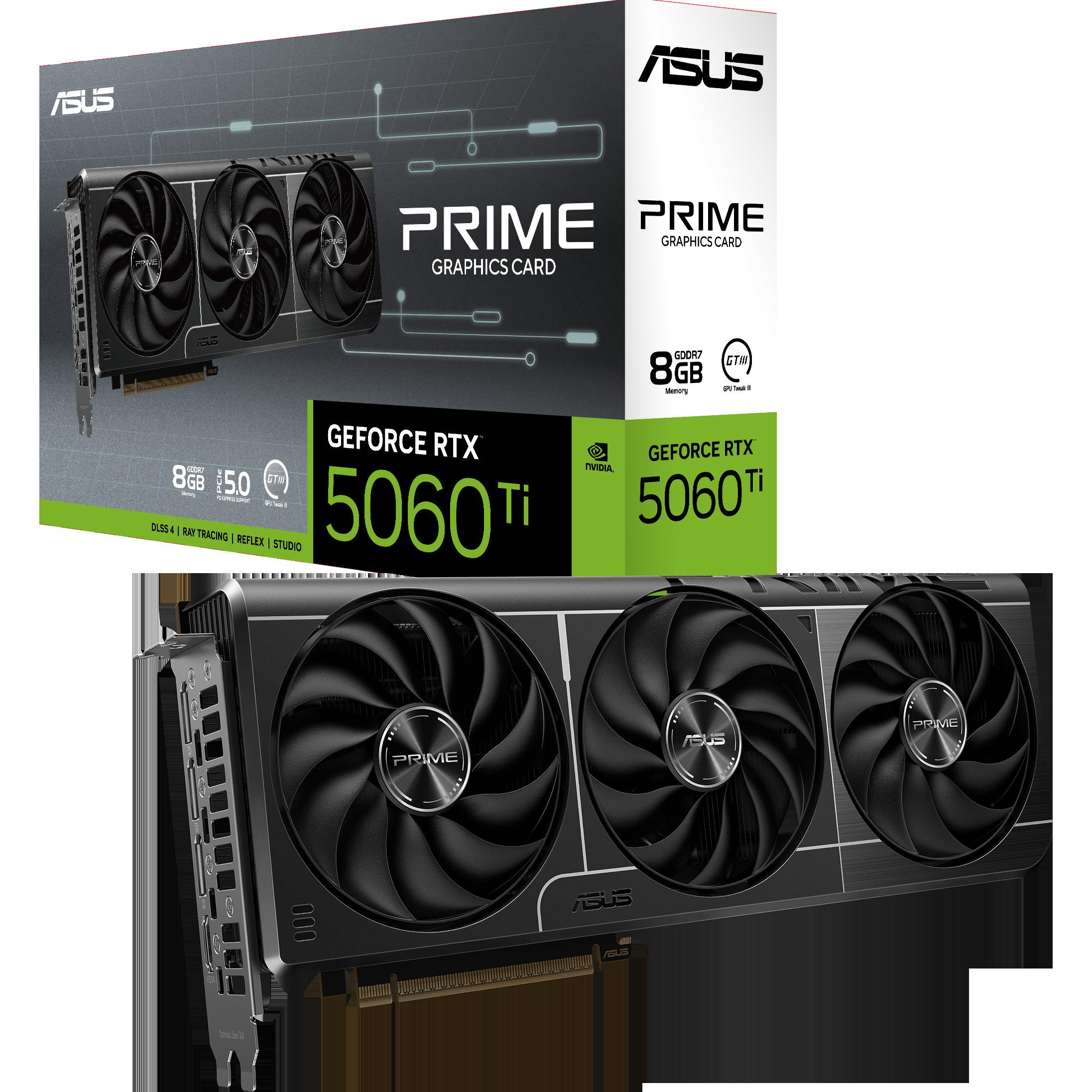 ASUS Dual GeForce RTX 5060 Ti OC (8 GB), Grafikkarte
