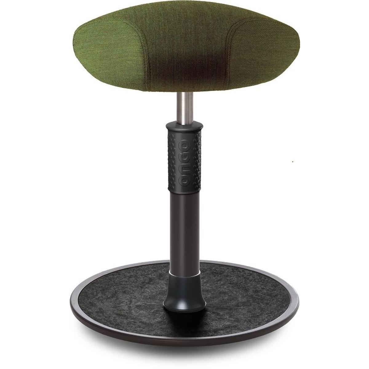 Ongo, Bürostuhl, Sitz- Stehhocker Free Regular Triangel kvadrat Remix Olive schwarz /schwarz