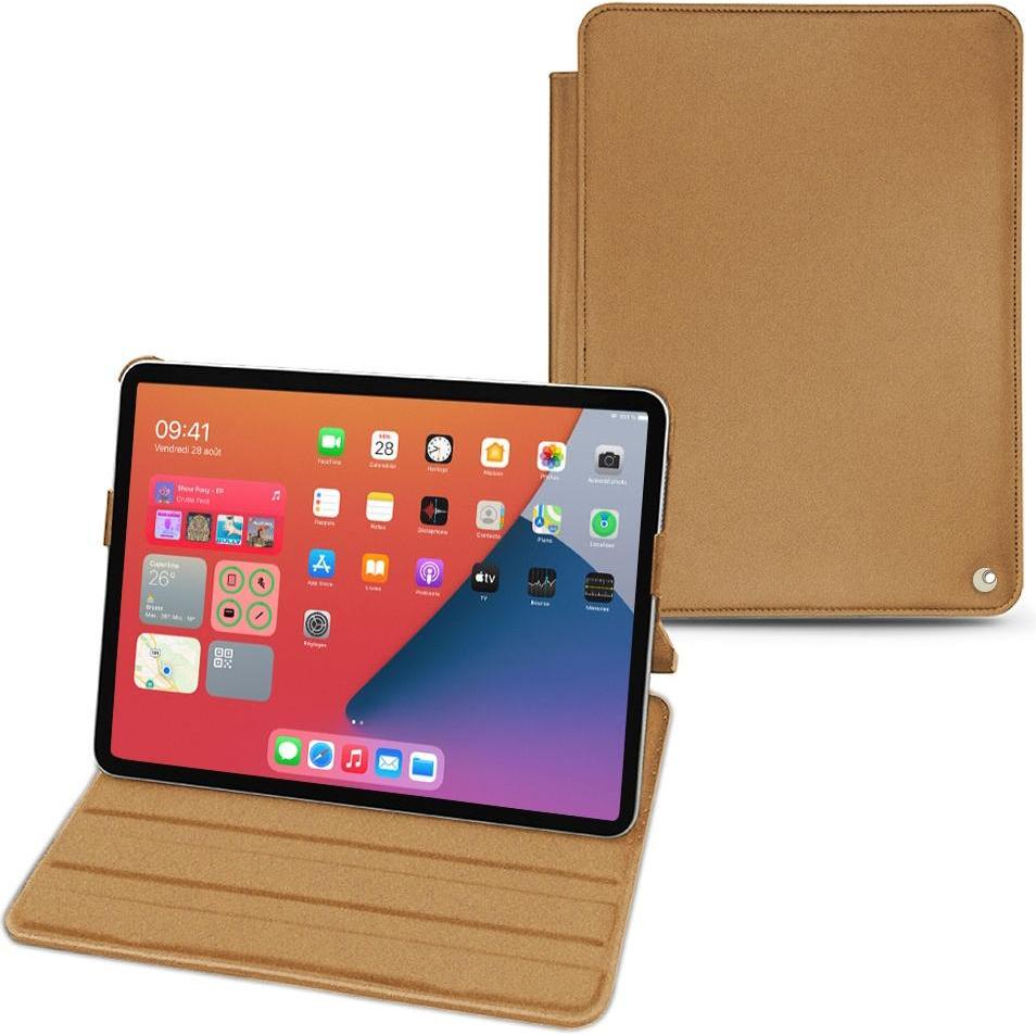 Noreve Lederschutzhülle horizontal (iPad mini 6), Tablet Hülle, Beige