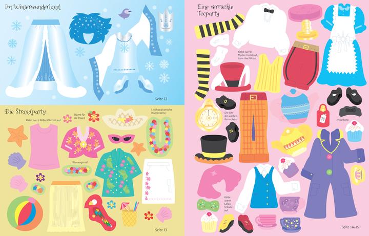 Actual product image My dress-up doll sticker book: Costumes