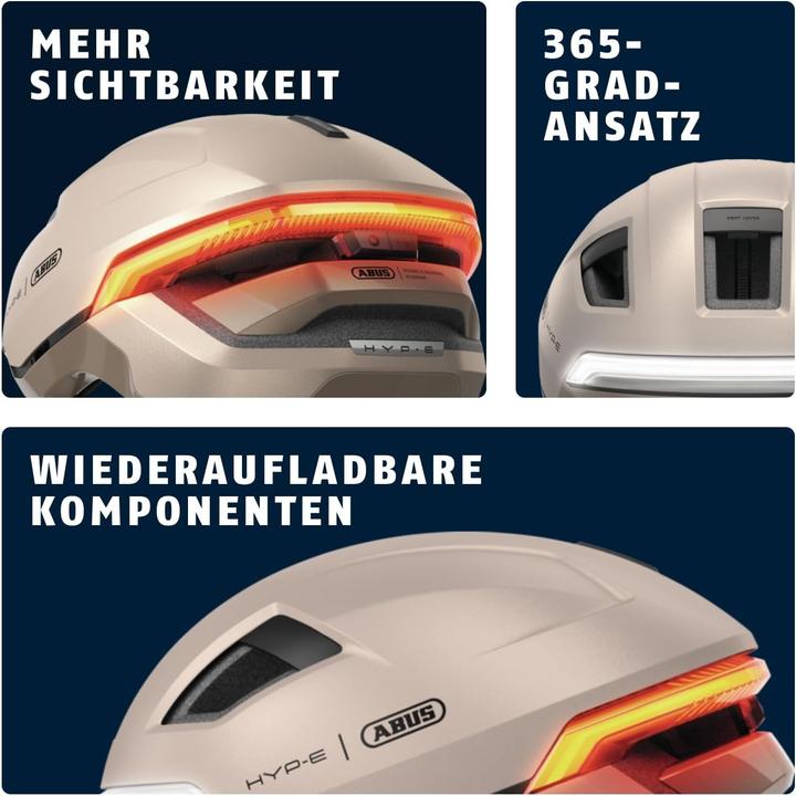 Produktbild Abus HYP-E champagne gold S (51 - 55 cm)