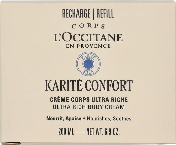Actual product image L'Occitane Karite Körpercreme Reichhaltig Nachfüllpackung (Body cream, Body lotion, 200 ml)