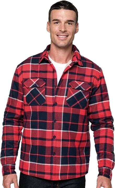 Immagine prodotto Kariban Giacca camicia a quadri con fodera in sherpa (XXL)