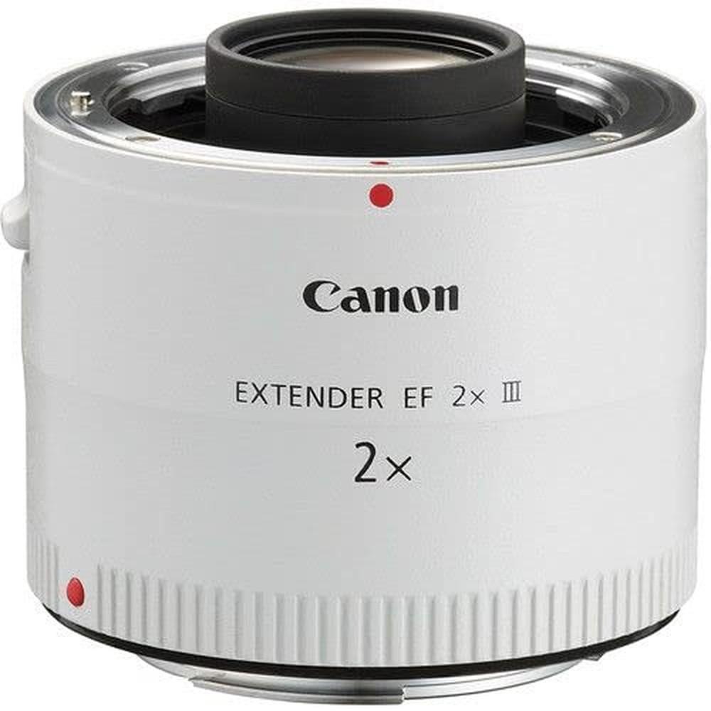 Canon Teleconvertitore EF 2x III (Teleconvertitore, Canon EF), Convertitore di obiettivi, Bianco