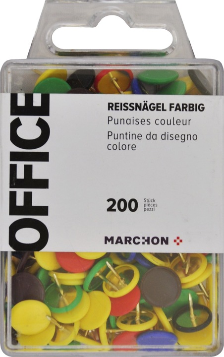 Immagine prodotto Office Pinboard pin (200 Pezzo/i)
