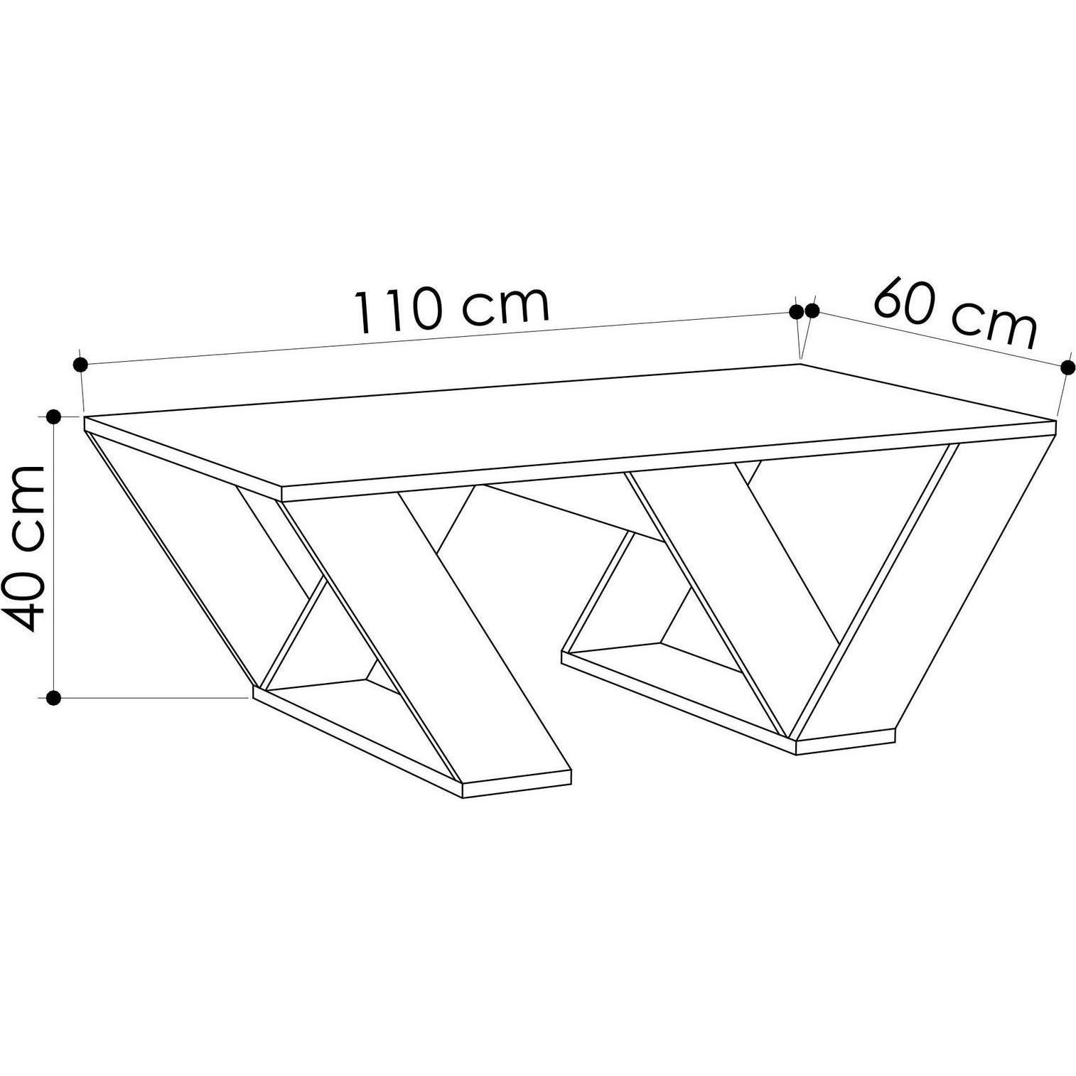 Thumbnail - Skye Decor, Couchtisch + Beistelltisch, Pipra (110 x 40 x 60 cm)