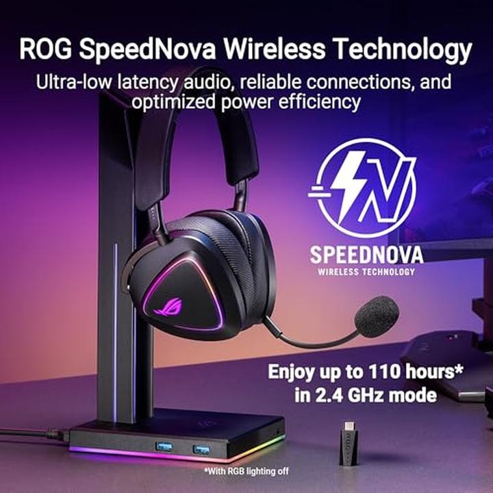 Actual product image ASUS ROG Delta II (Cable, Wireless)