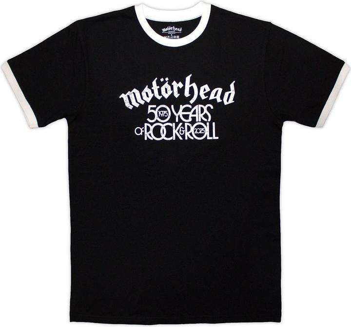 Produktbild Motorhead 50 Years Text Lock Up Ringer (S)