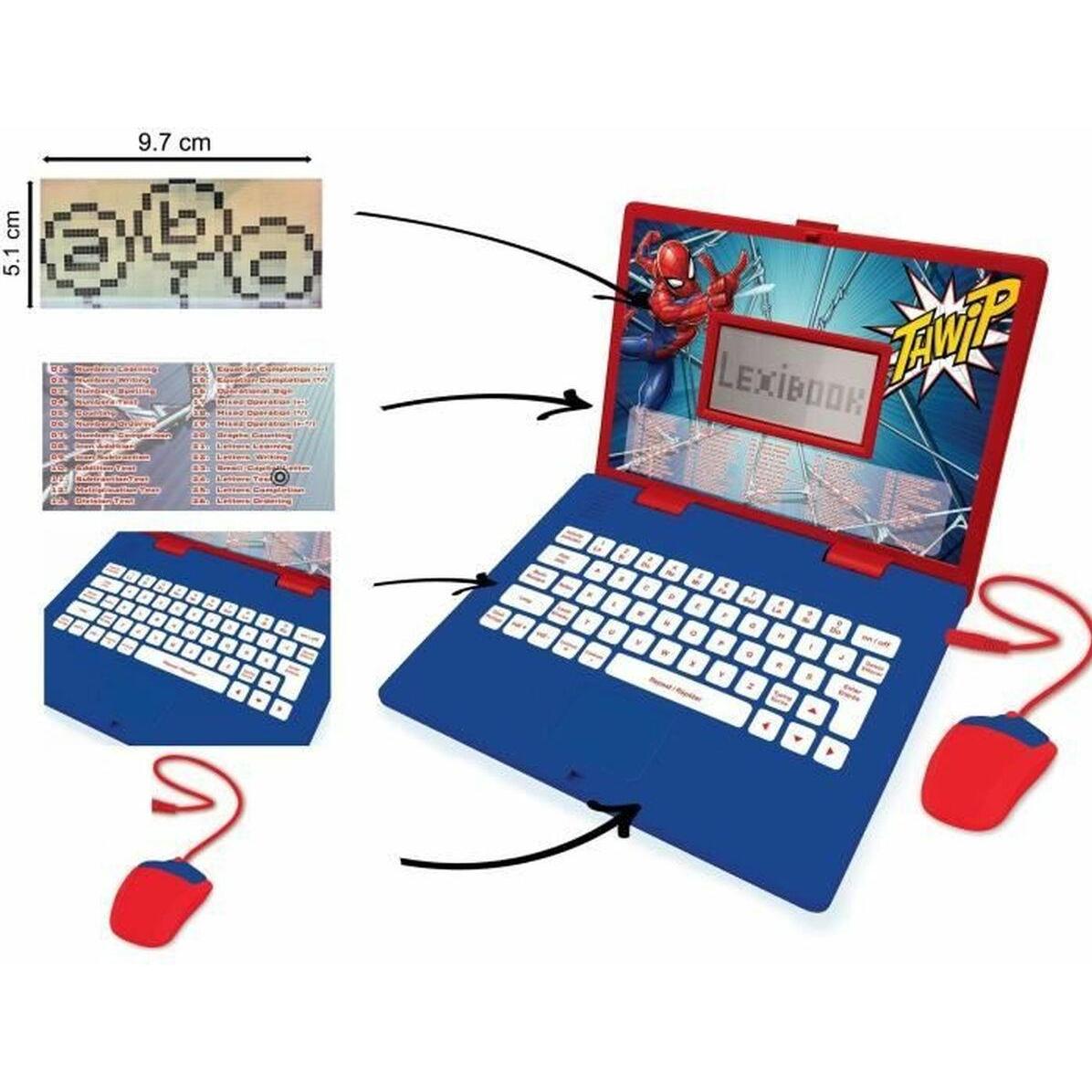 Lexibook Spider-Man Lerncomputer (Französisch, Englisch) (JC598SPI1)