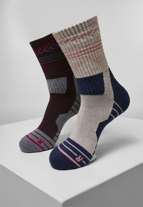 Produktbild Urban Classics Hiking Performance Socks 2-Pack (2er Pack, 35 - 38)