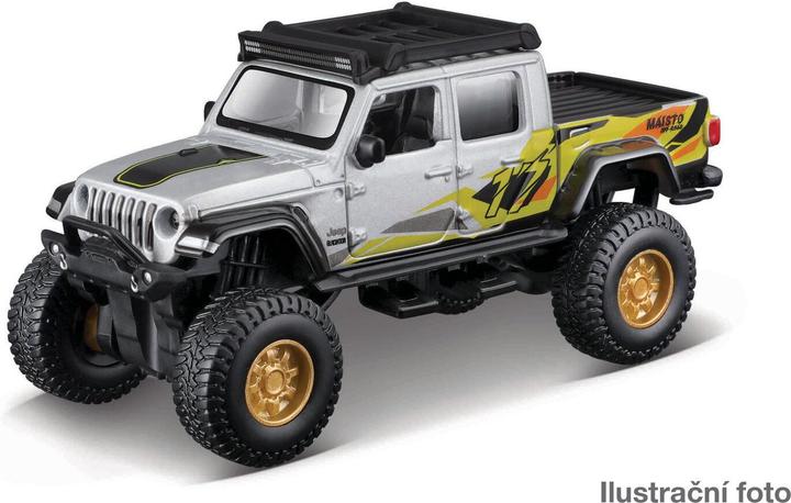 Burago 4X4 REBELS FRESH METAL 1/32 - Modèle aléatoire