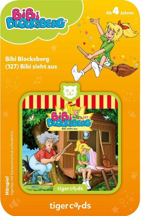 Produktbild Tigermedia Tigercard Bibi Blocksberg zieht aus (Folge 127) (Deutsch)