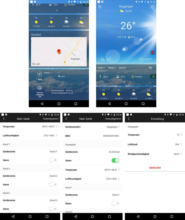 Produktbild Infactory Wlan-Funk-Wetterstation
