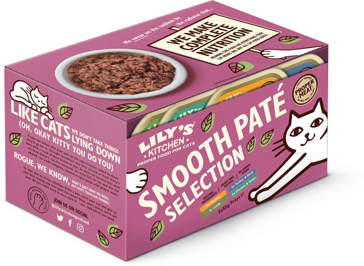 Produktbild Lily's Kitchen Smooth Pate Collection (Adult, 8 Stk., 680 g)