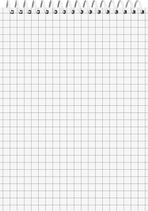 Immagine prodotto Spiralnotizblock (A6, Quadretti, Nessuna rilegatura)