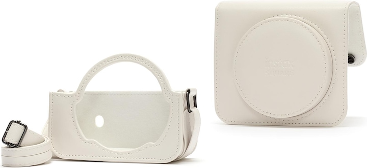 Actual product image Fujifilm instax SQ 1 bag chalk white (Camera shoulder bag)