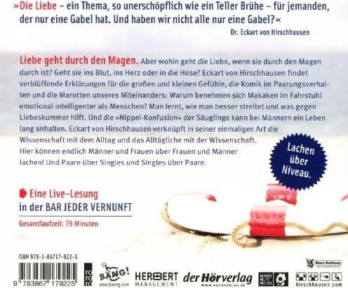 Actual product image Where does love go when it has passed through the stomach? (Eckart Hirschhausen, Corner species of Hirschhausen, German)