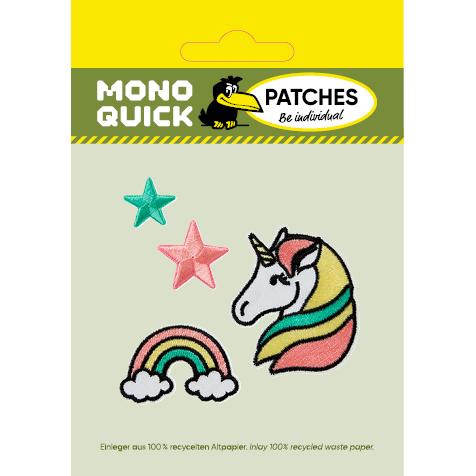 Thumbnail - Mono Quick Einhorn, Applikationen, Mehrfarbig