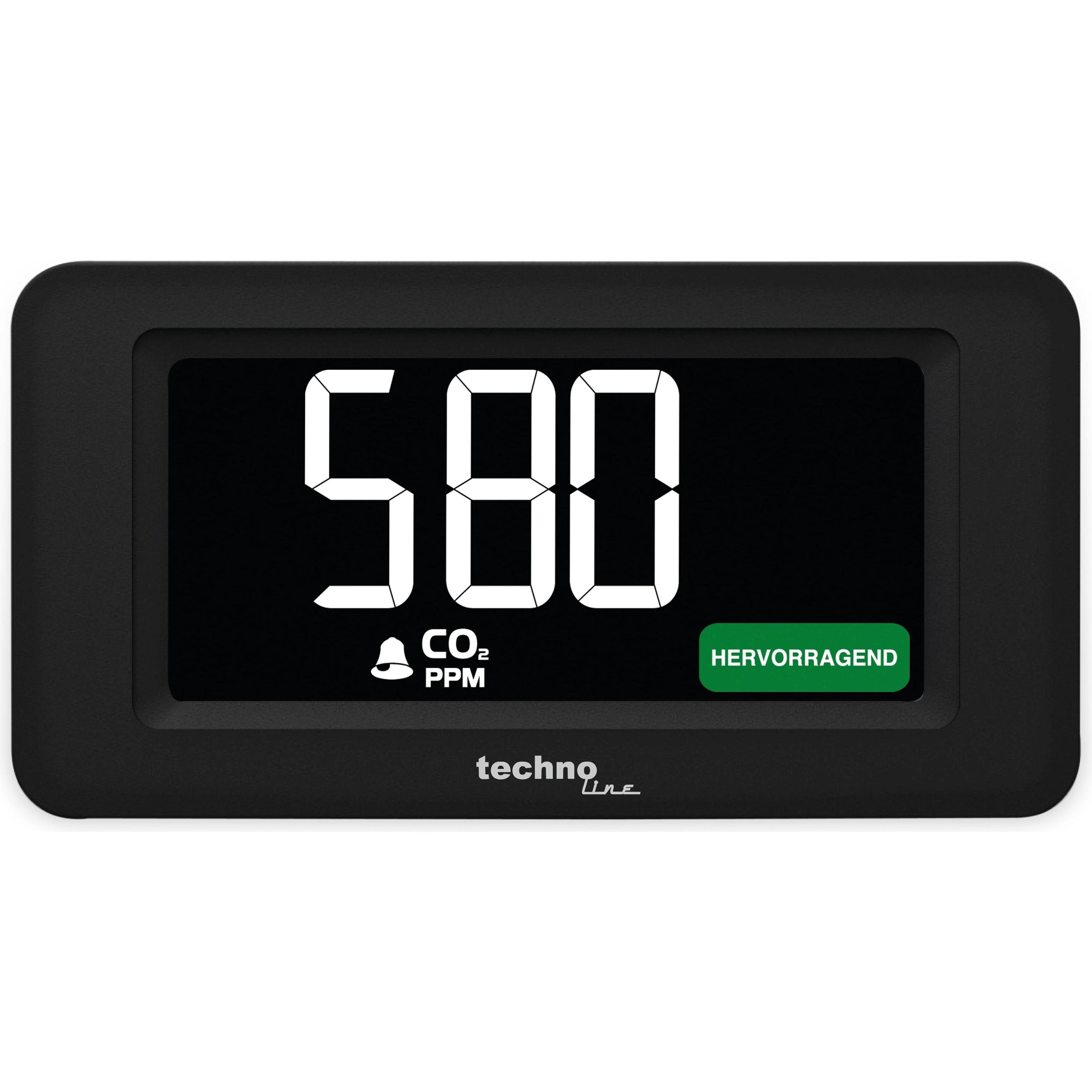 Thumbnail - Technoline WL 1022 Schwarz, Thermometer + Hygrometer, Schwarz