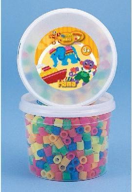 Produktbild Hama Perlen Strijkkralen Maxi in Bak - Neonmix (051), 600st.