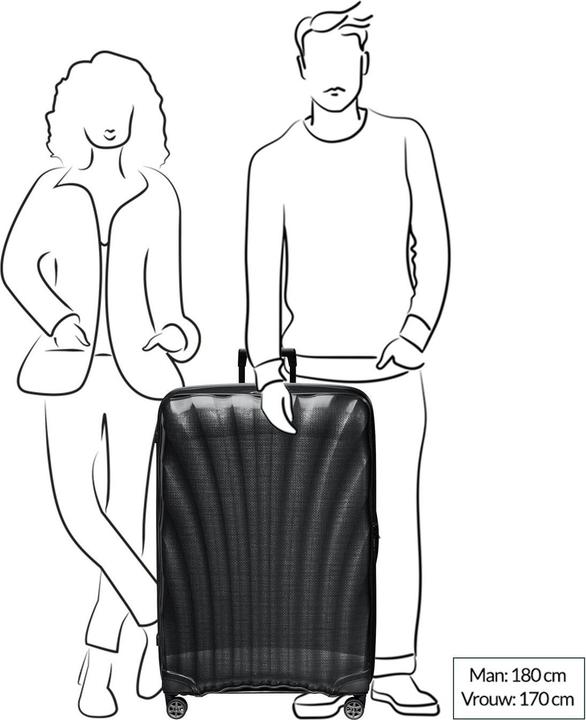 Produktbild Samsonite Reiskoffer - C-Lite Spinner 86/33 (Extra large) Chili Red (144 l)