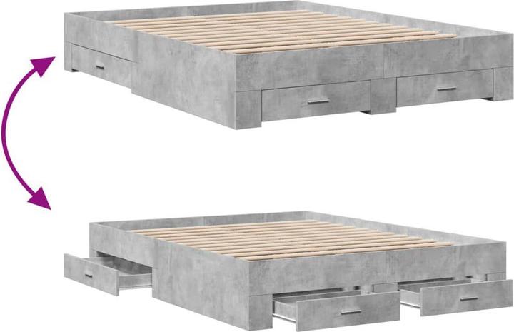 Image du produit vidaXL Bettgestell (140 x 200 cm)