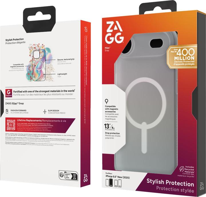 Actual product image Zagg Case für Apple iPhone Air Milan Snap iridescent (Apple iPhone 17)