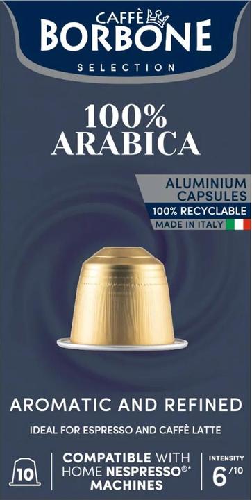 Immagine prodotto Caffè Borbone 100% Arabica (10 x Porta.)
