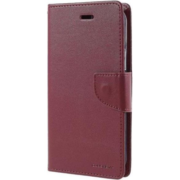 Thumbnail - Goospery Bravo Diary Series (Apple iPhone 12 Pro Max), Smartphone Hülle, Rot