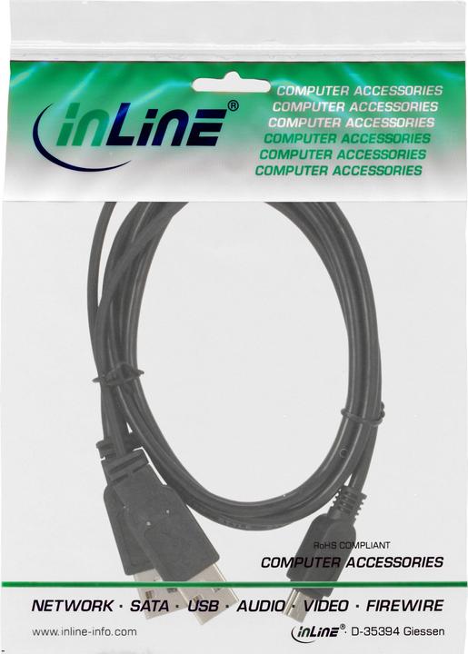 Actual product image InLine USB Mini-Y cable (1.50 m, USB 2.0)
