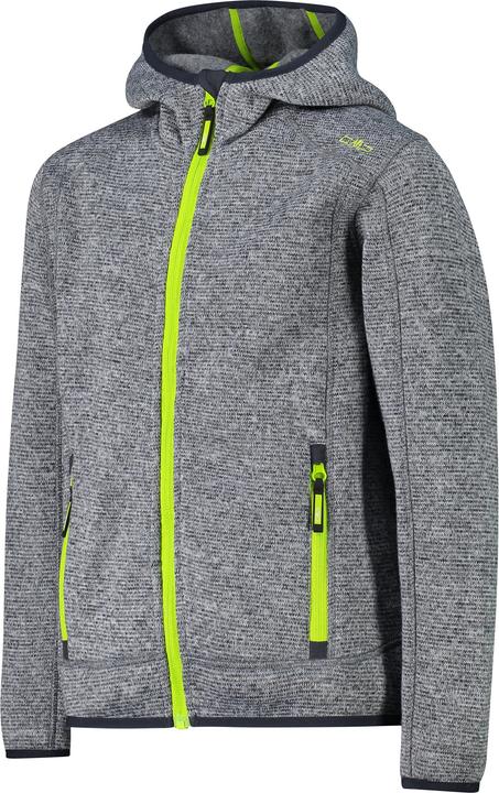 Produktbild CMP Campagnolo Boy's Jacket Fix Hood Jacquard Knitted (110)