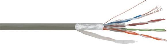 Produktbild Delight Cat5e U-FTP-Installationskabel 305m Grau (CAT5e, 305 m)