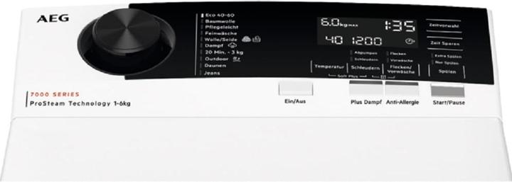 Produktbild AEG LTR7TL640EX 913143763 (6 kg, Oben)