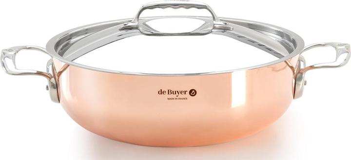 Image du produit de Buyer prima matera (28 cm, Cocotte + faitout, Acier inoxydable, Cuivre)