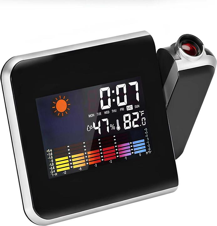 Produktbild Avizar Projektionswecker mit Temp.- und Feuchtesensor