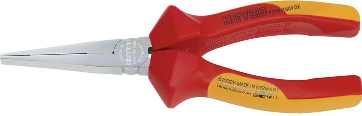 HEYCO VDE Flat nose pliers, 160 mm (160 mm)